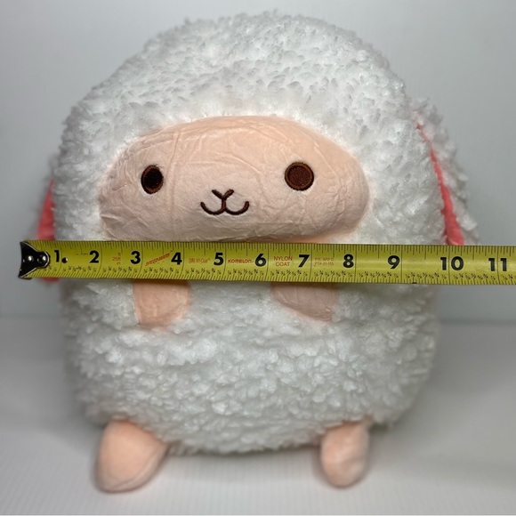 Fortuning's Jds Sheep Stuffed Animal Cute Plushies Chubby Plush Pillows, 11” - Picture 5 of 5